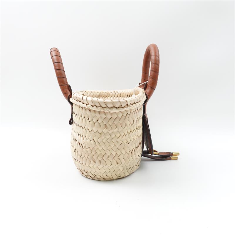 [Deal] Pre-owned Chloe Mini Marcie Straw Woven Tote