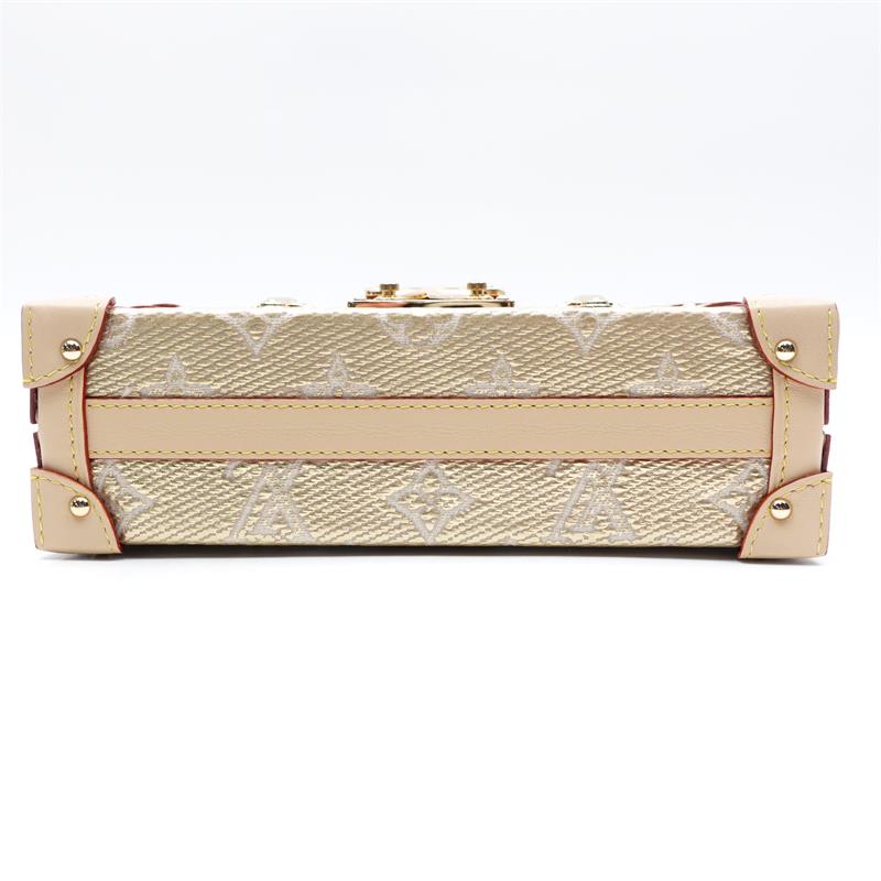Louis Vuitton Petite Malle Golden Monogram Box Bag