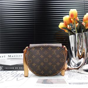 Pre-owned Louis Vuitton Monogram Tambourin PM Coated Canvas Shoulder Bag
