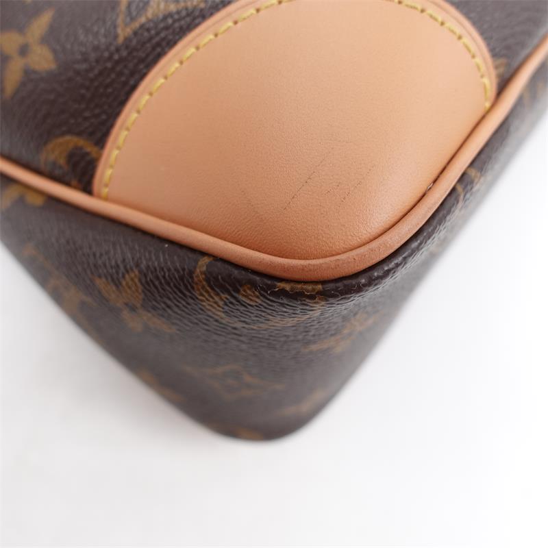 Pre-Owned Louis Vuitton Odeon Mm Monogram Canvas Satchel