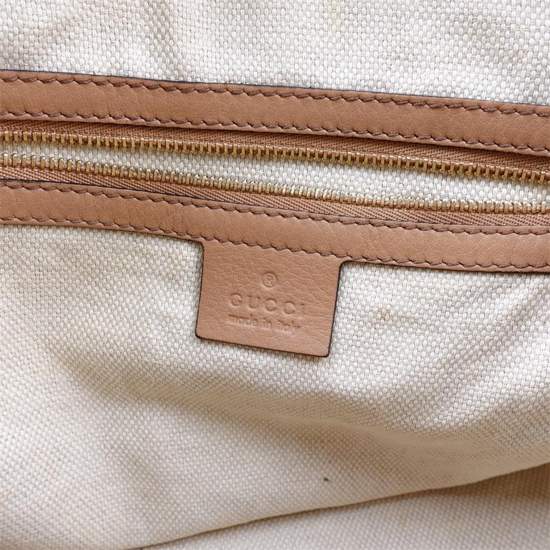 Pre-owned Gucci Brown Soho Calfskin Shoulder Bag