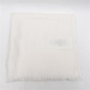 Pre-Owned Gucci White Square Silk Scarf