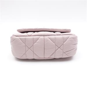 Pre-owned DIOR Calfskin Crossbody Bags Purple&Gold Crossbody Bag