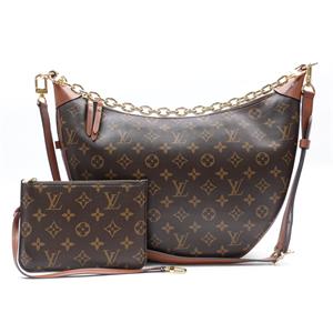Pre-owned Louis Vuitton Loop Hobo GM Monogram Coated Canvas Shoulder Bag