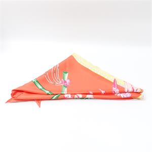 Pre-Owned Hermes Multicolored Square Silk Scarf