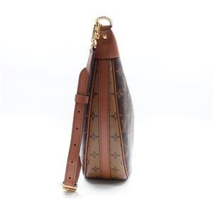 Pre-owned Louis Vuitton Loop Hobo GM Monogram Coated Canvas Shoulder Bag