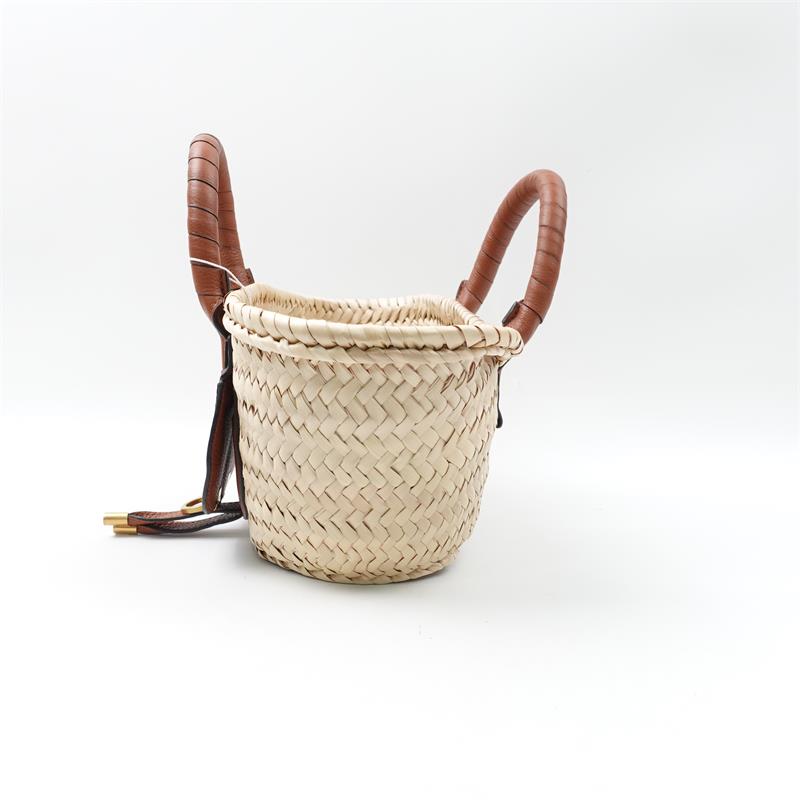 [Deal] Pre-owned Chloe Mini Marcie Straw Woven Tote