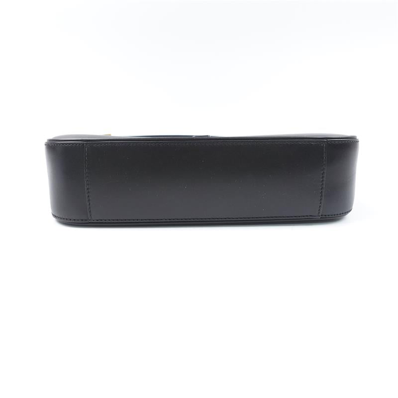 Pre-owned Saint Laurent Sulpice Black Calfskin Hobo