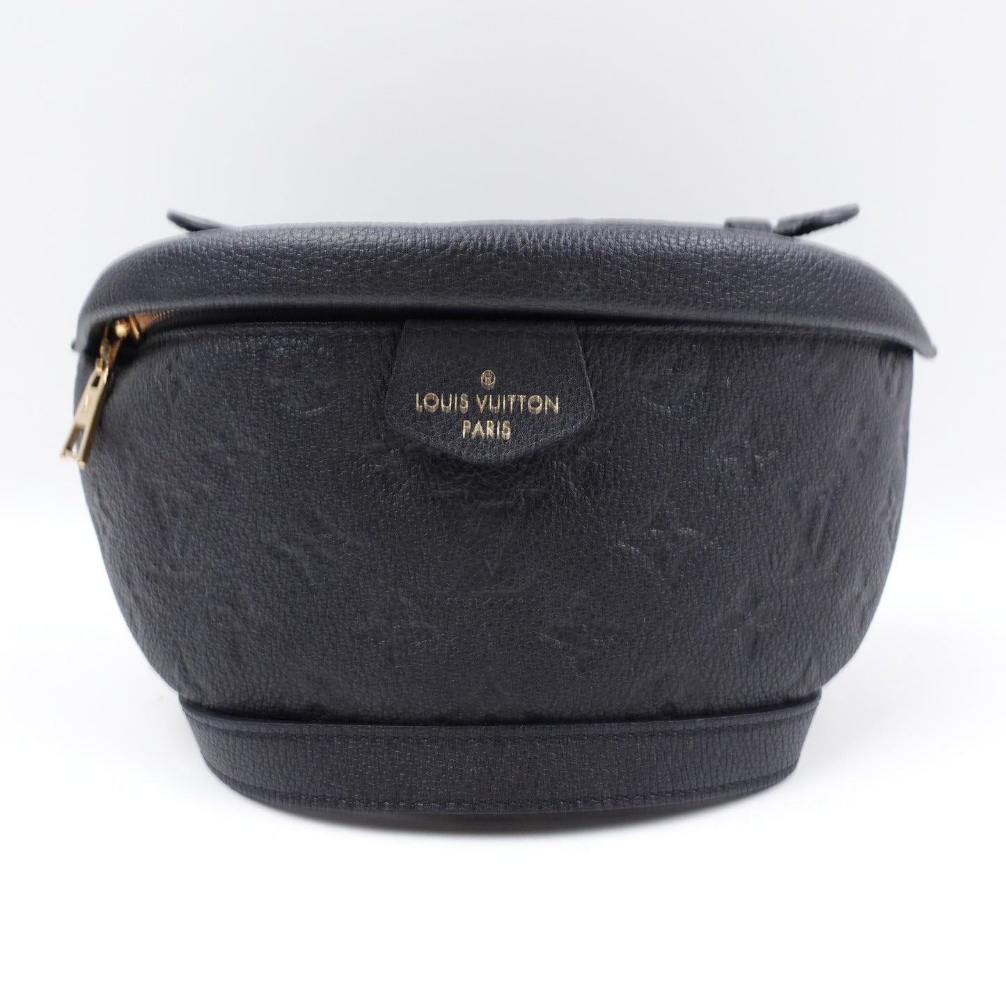 Pre-owned Louis Vuitton Black Bumbag Calfskin Belt Bag