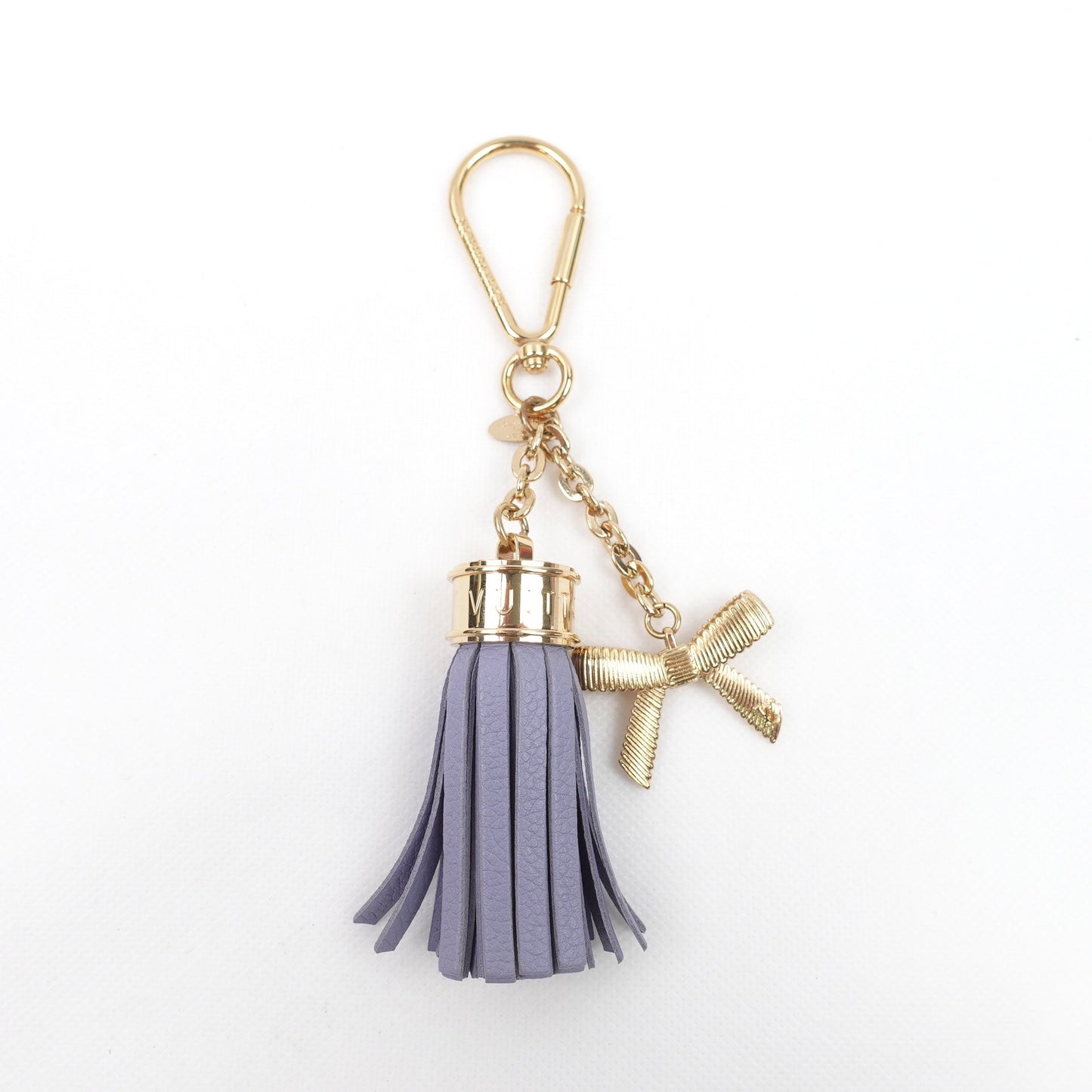Pre-owned Louis Vuitton Blue Leather Bag Charm