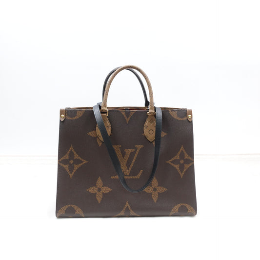Pre-owned Louis Vuitton On the go MM Monogram Coated Canvas Tote Bag