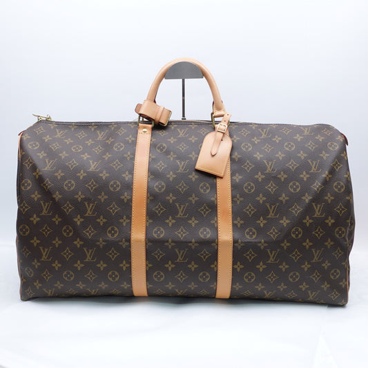Pre-owned Louis Vuitton Monogram Coated Canvas Travel Bag