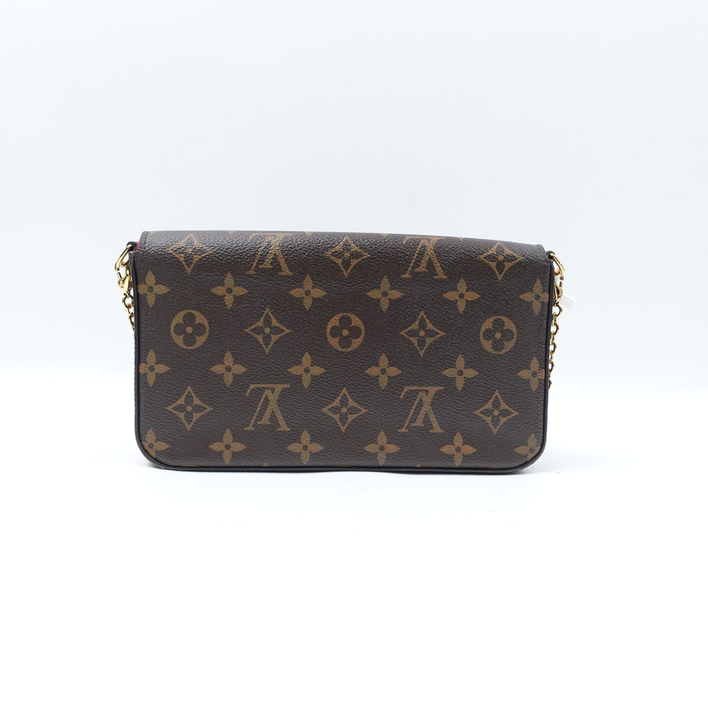 Pre-owned Louis Vuitton Feliclie Monogram Coated Canvas Shoulder Bag