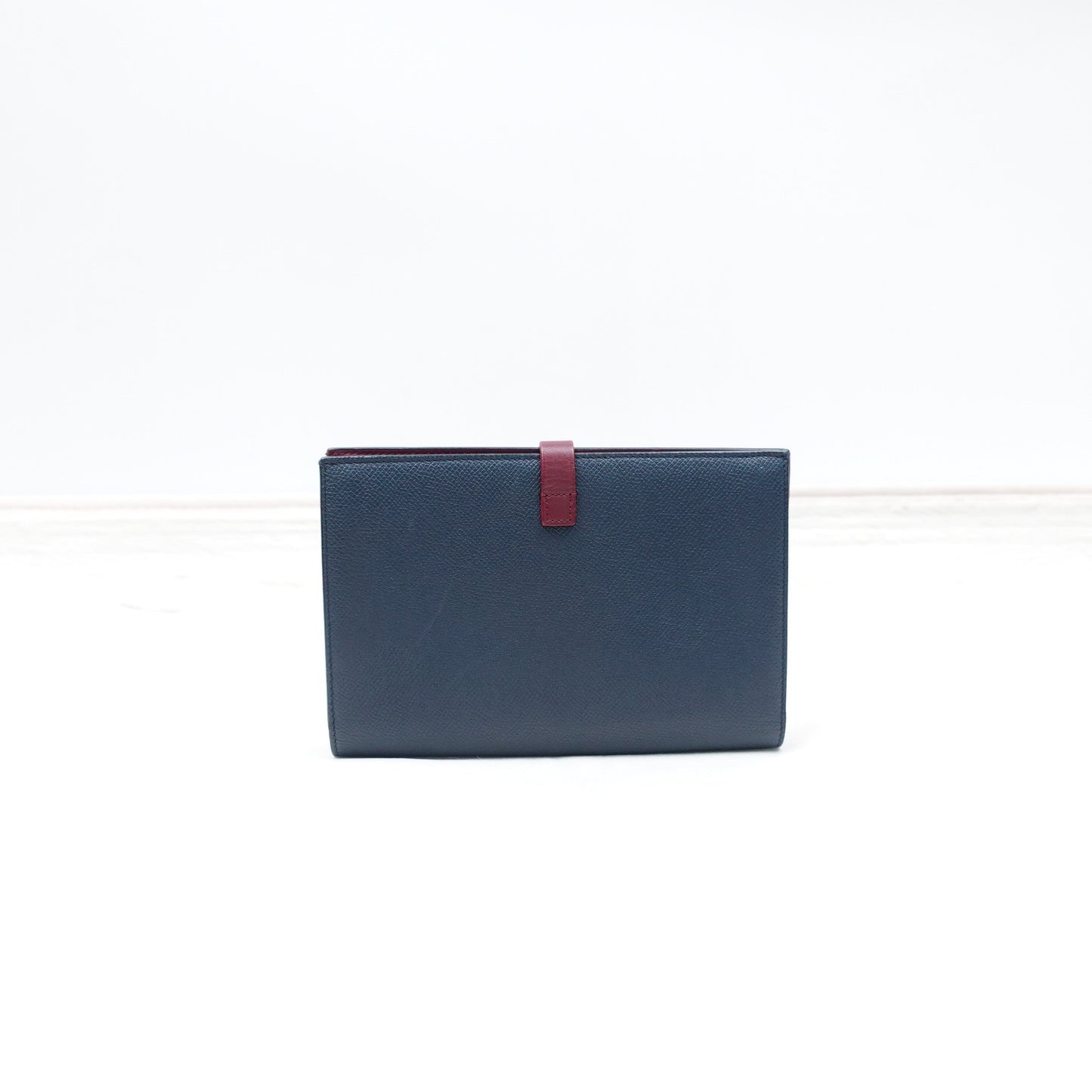 Pre-owned Celine Blue Calfskin Wallet