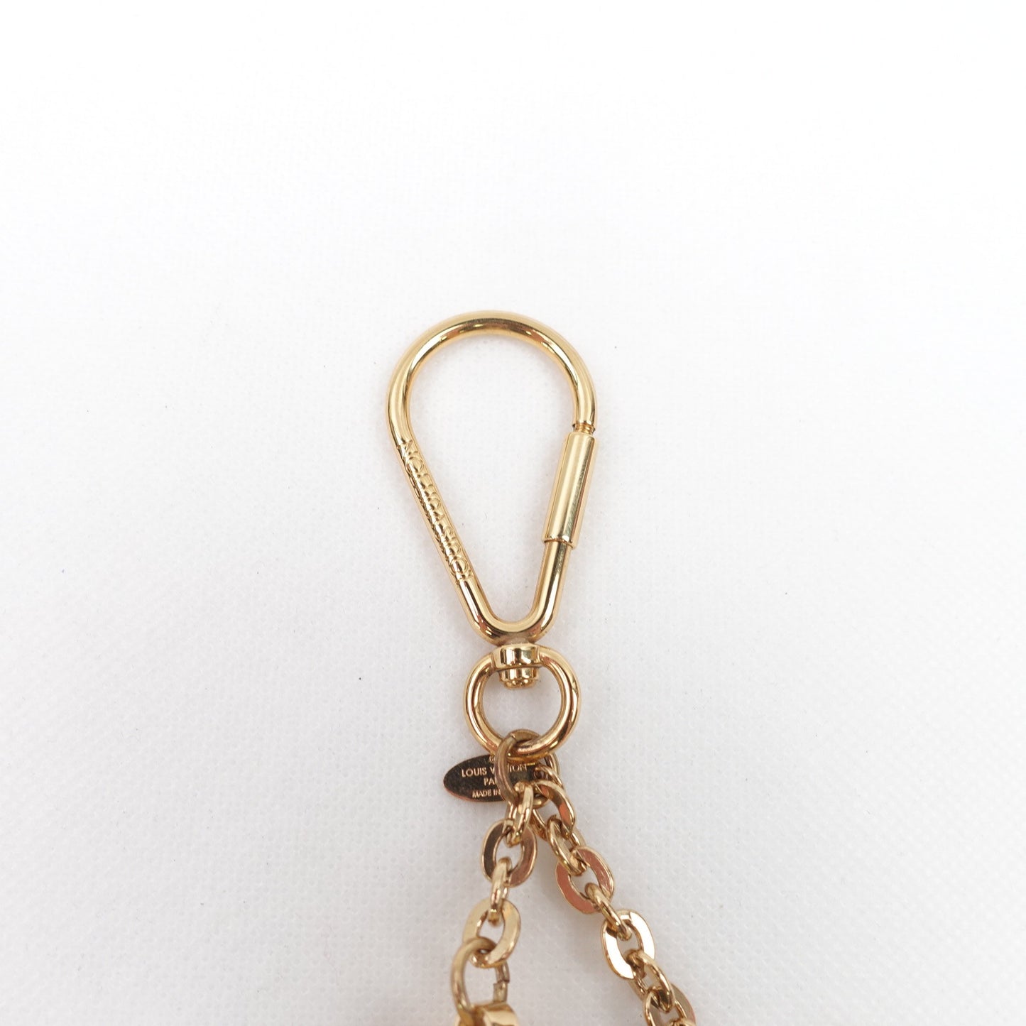 Pre-owned Louis Vuitton Blue Leather Bag Charm