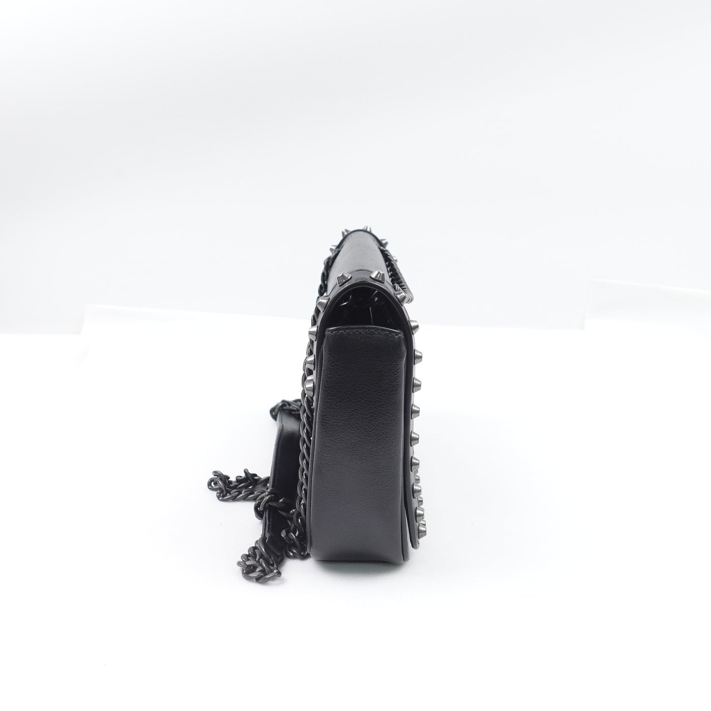 Pre-owned Prada Black Calfskin Shoulder Bag
