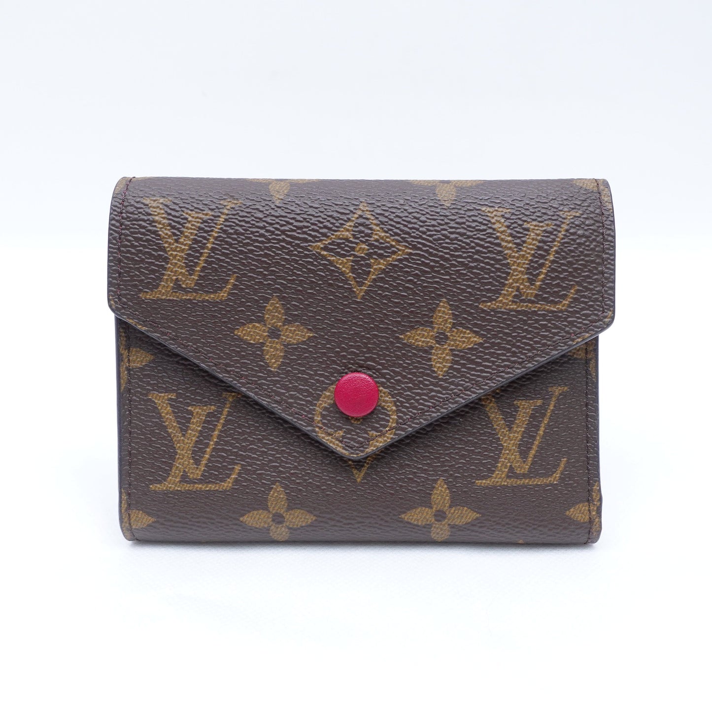 Pre-owned Louis Vuitton Victorine Monogram Coated Canvas Wallet T10296694