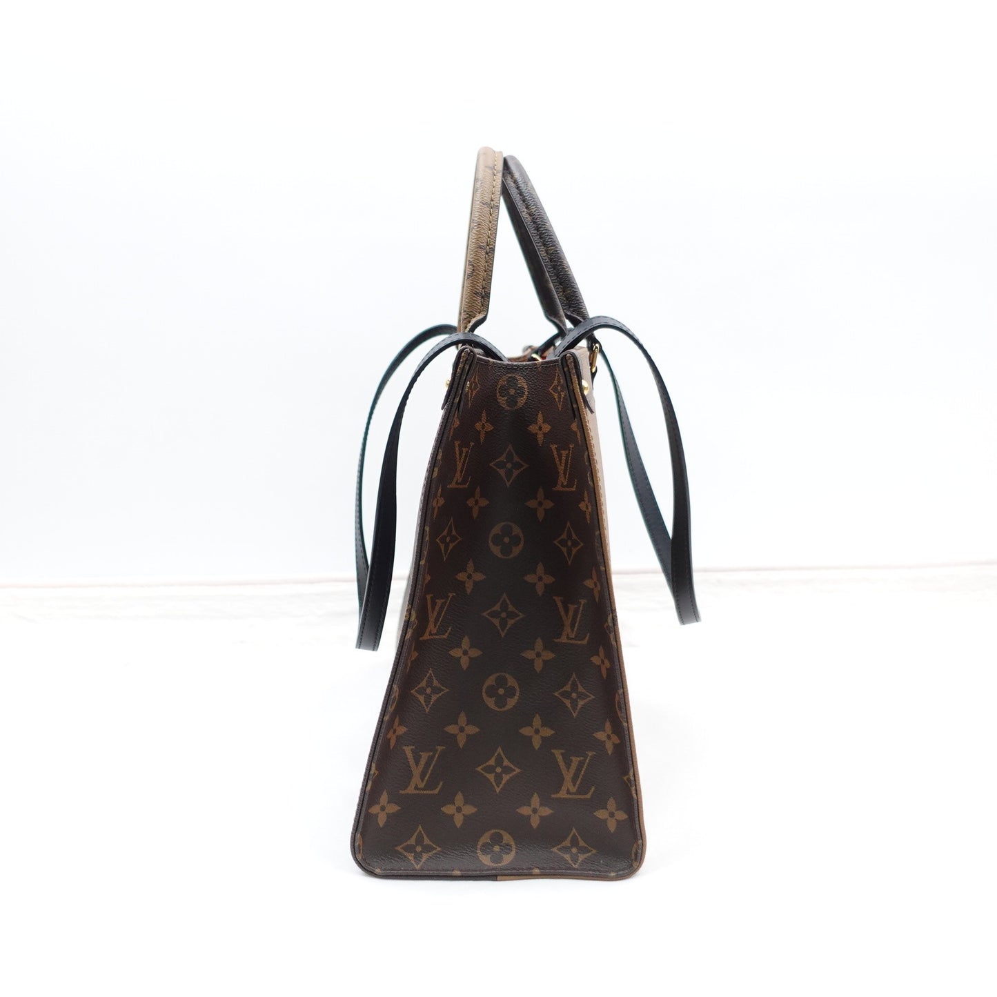 Pre-owned Louis Vuitton On the go MM Monogram Coated Canvas Tote Bag