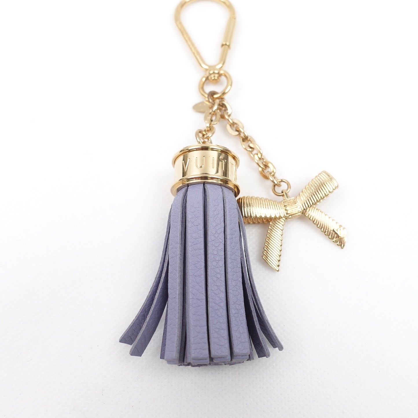 Pre-owned Louis Vuitton Blue Leather Bag Charm