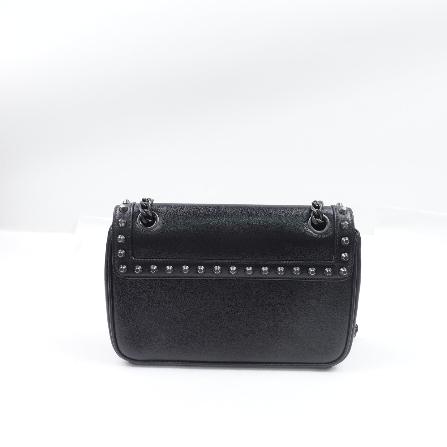Pre-owned Prada Black Calfskin Shoulder Bag