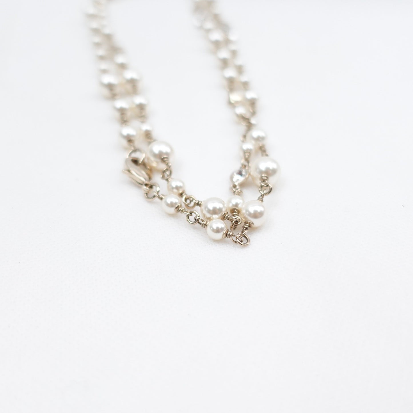 Pre-owned Chanel Gold Pearl Necklace