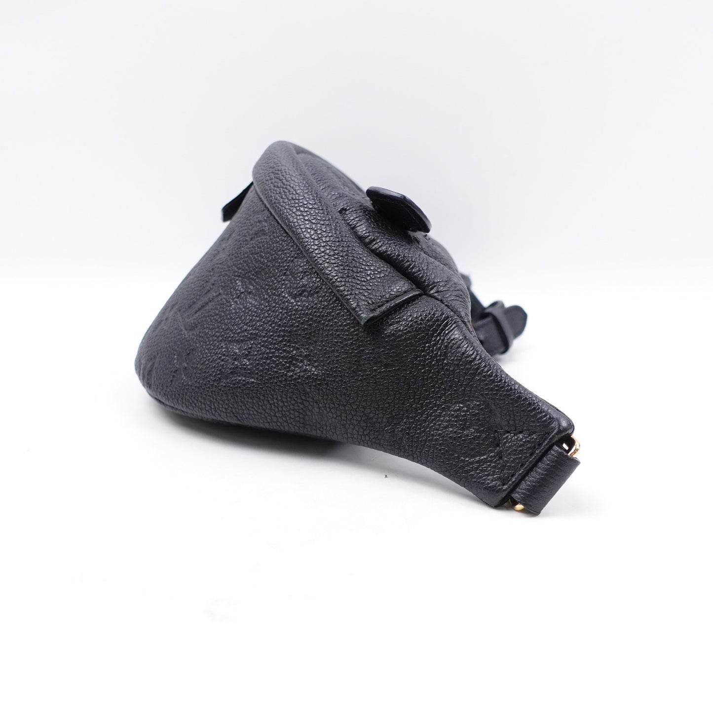 Pre-owned Louis Vuitton Black Bumbag Calfskin Belt Bag