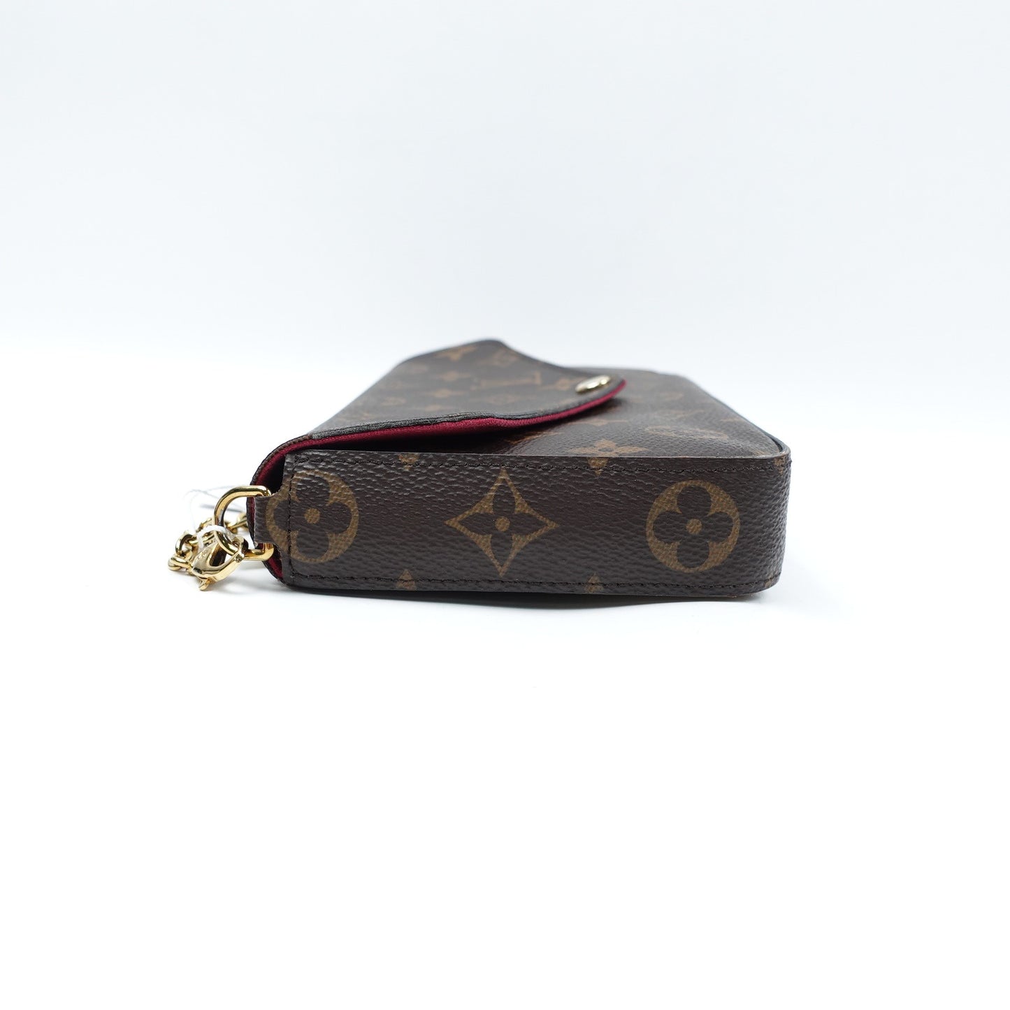 Pre-owned Louis Vuitton Feliclie Monogram Coated Canvas Shoulder Bag