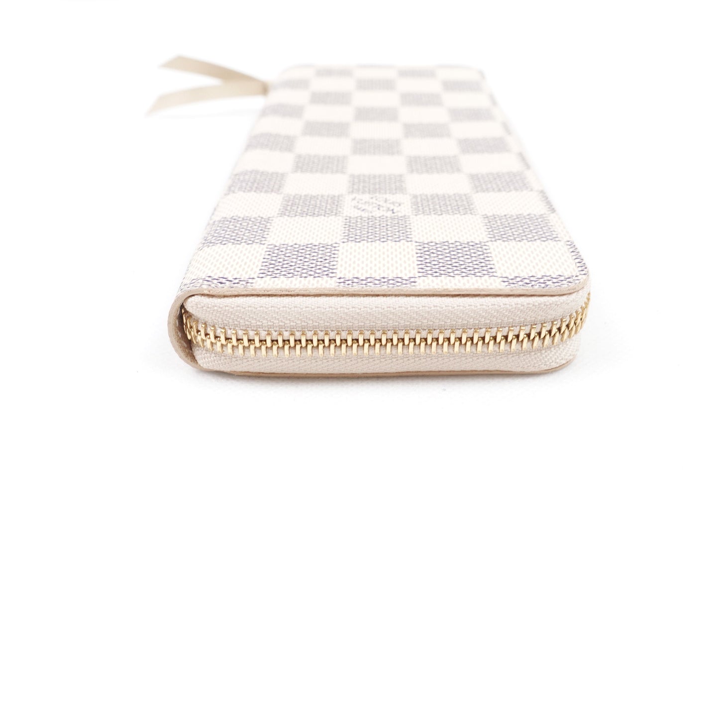 Pre-Owned Louis Vuitton Clemence Azur Ebene Coated Canvas Wallet