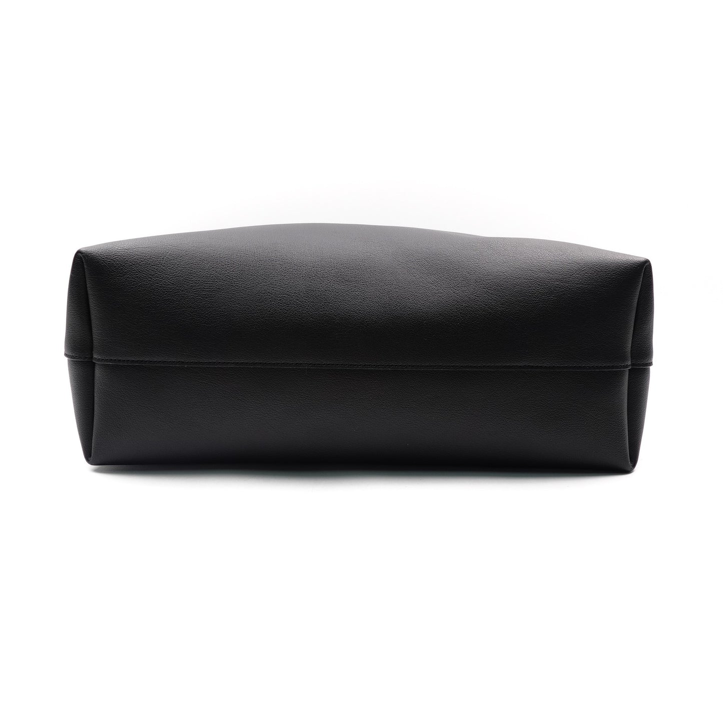 Pre-owned Saint Laurent Shopping Black Calfskin Tote Bag