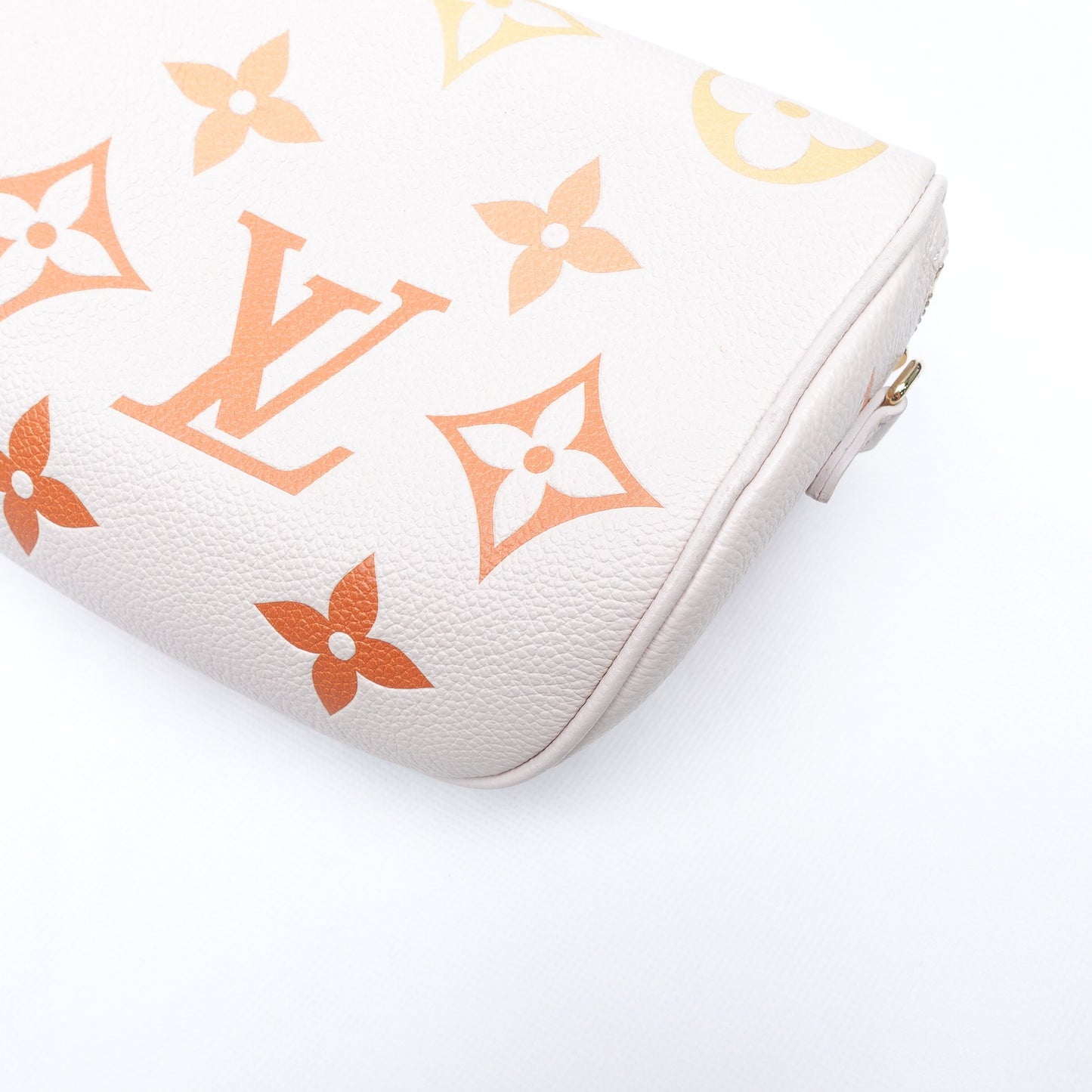 Pre-owned Louis Vuitton Beige & Monogram Calfskin Bumbag