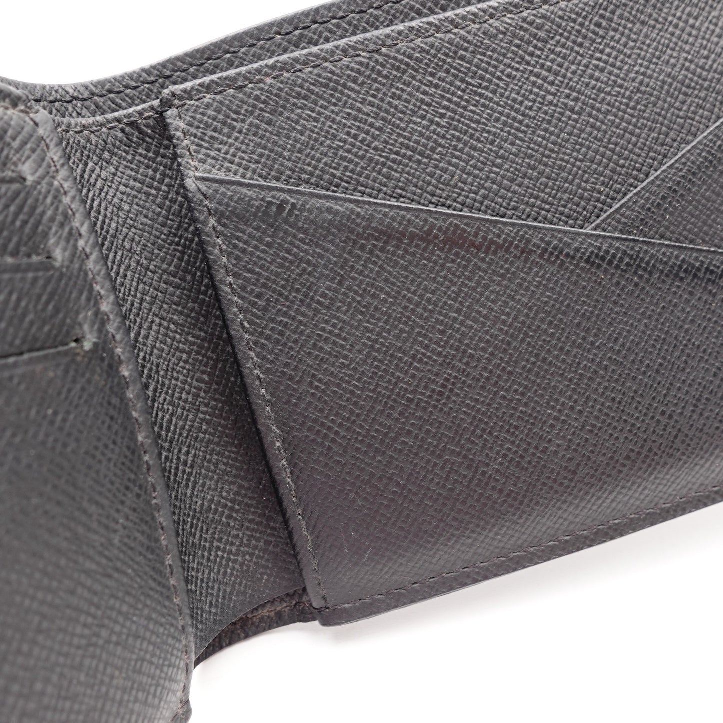 Pre-owned Louis Vuitton Multiple Damier Graphite Coated Canvas wallet