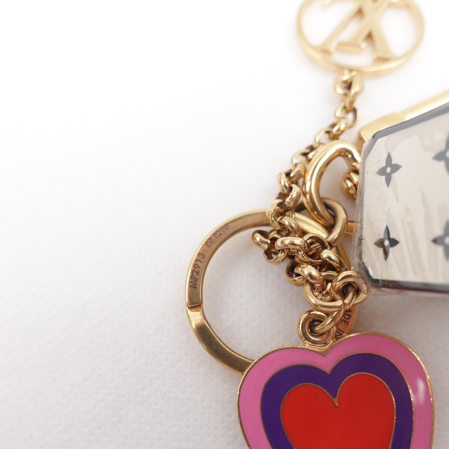 Pre-owned Louis Vuitton Multicolor Metal Bag Charm