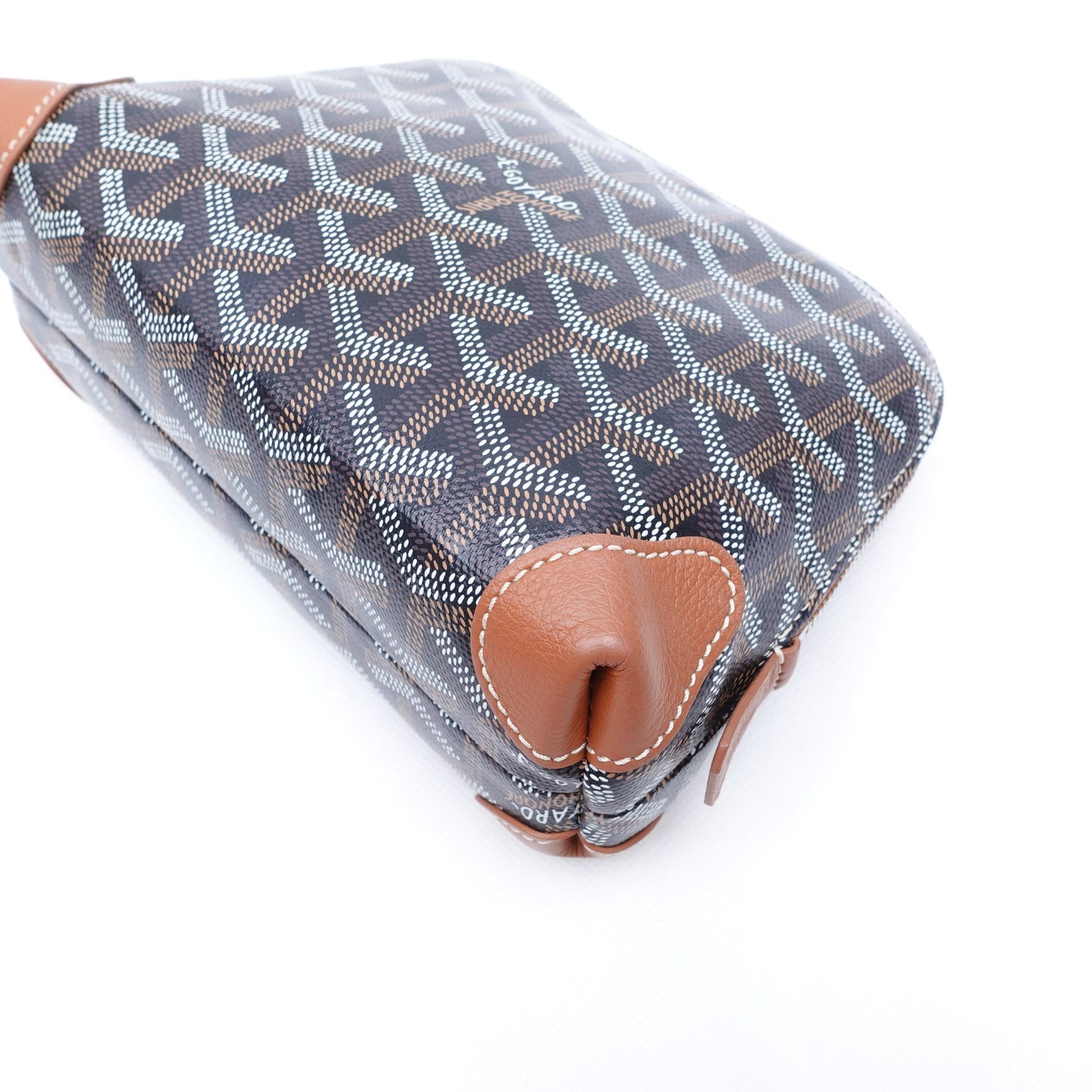 Pre-owned Goyard Vendome Monogram Coated Canvas Clutch