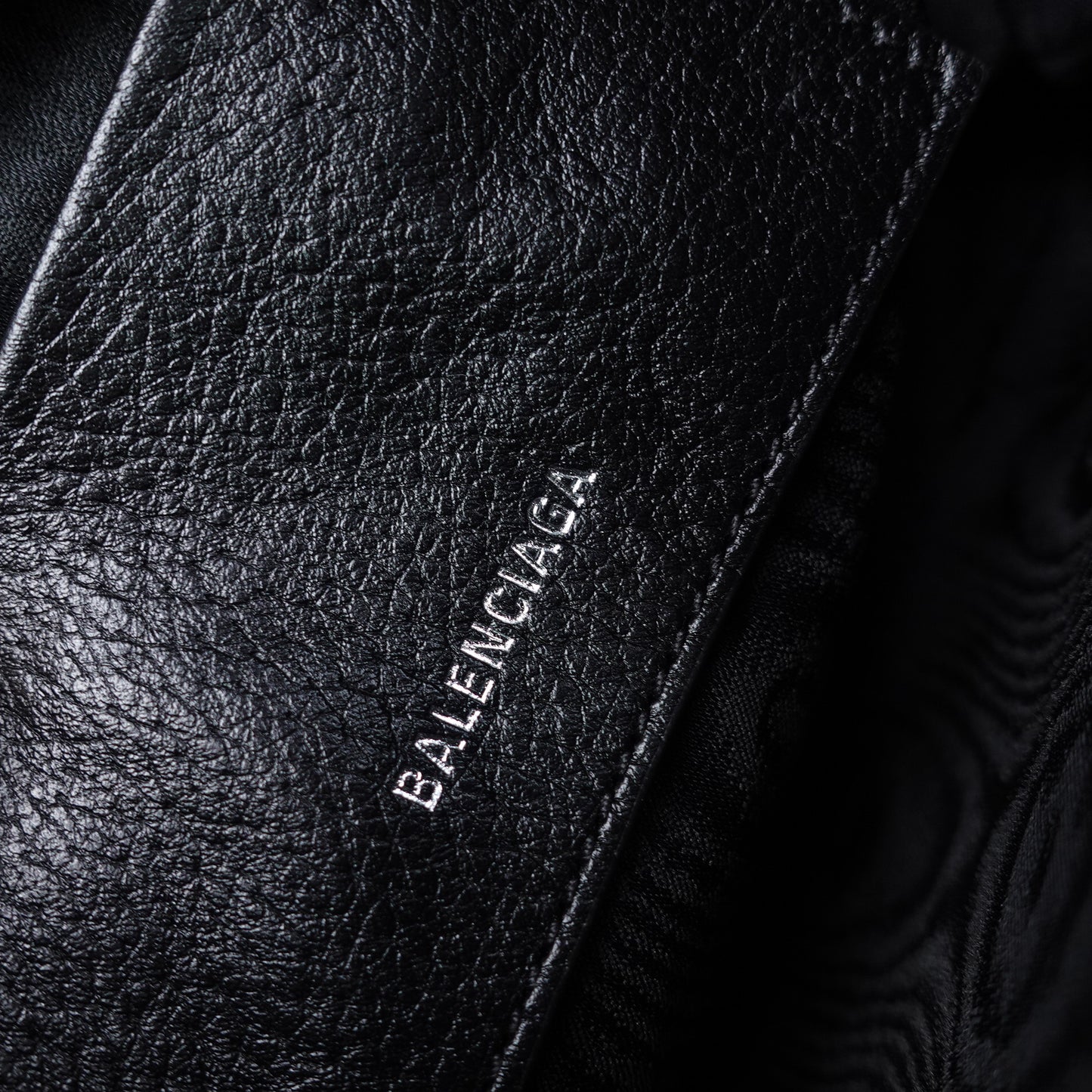 Balanciaga X Gucci Black Canvas Jackie Mini Bag