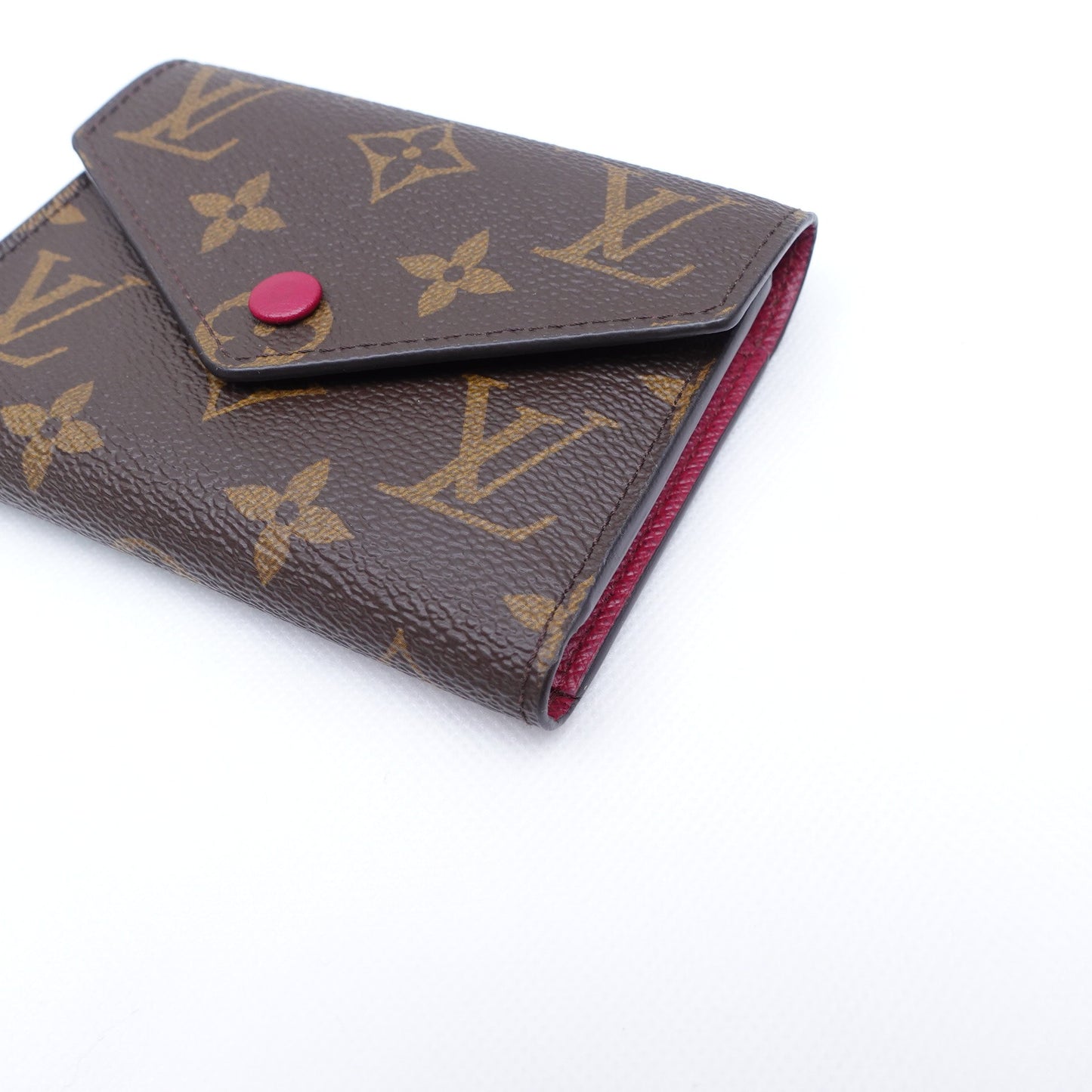 Pre-owned Louis Vuitton Victorine Monogram Coated Canvas Wallet T10296694