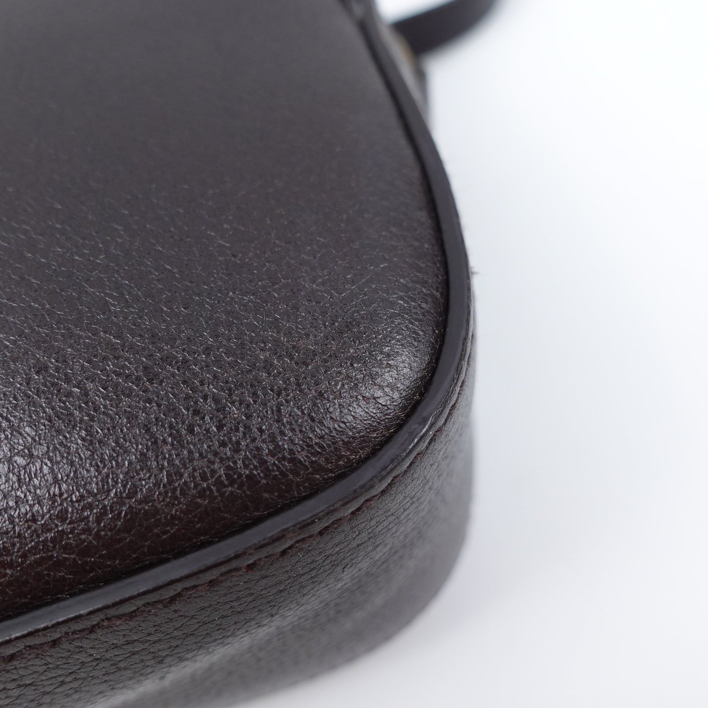 Pre-owned Gucci Ophidia Black Calfskin Shoulder Bag