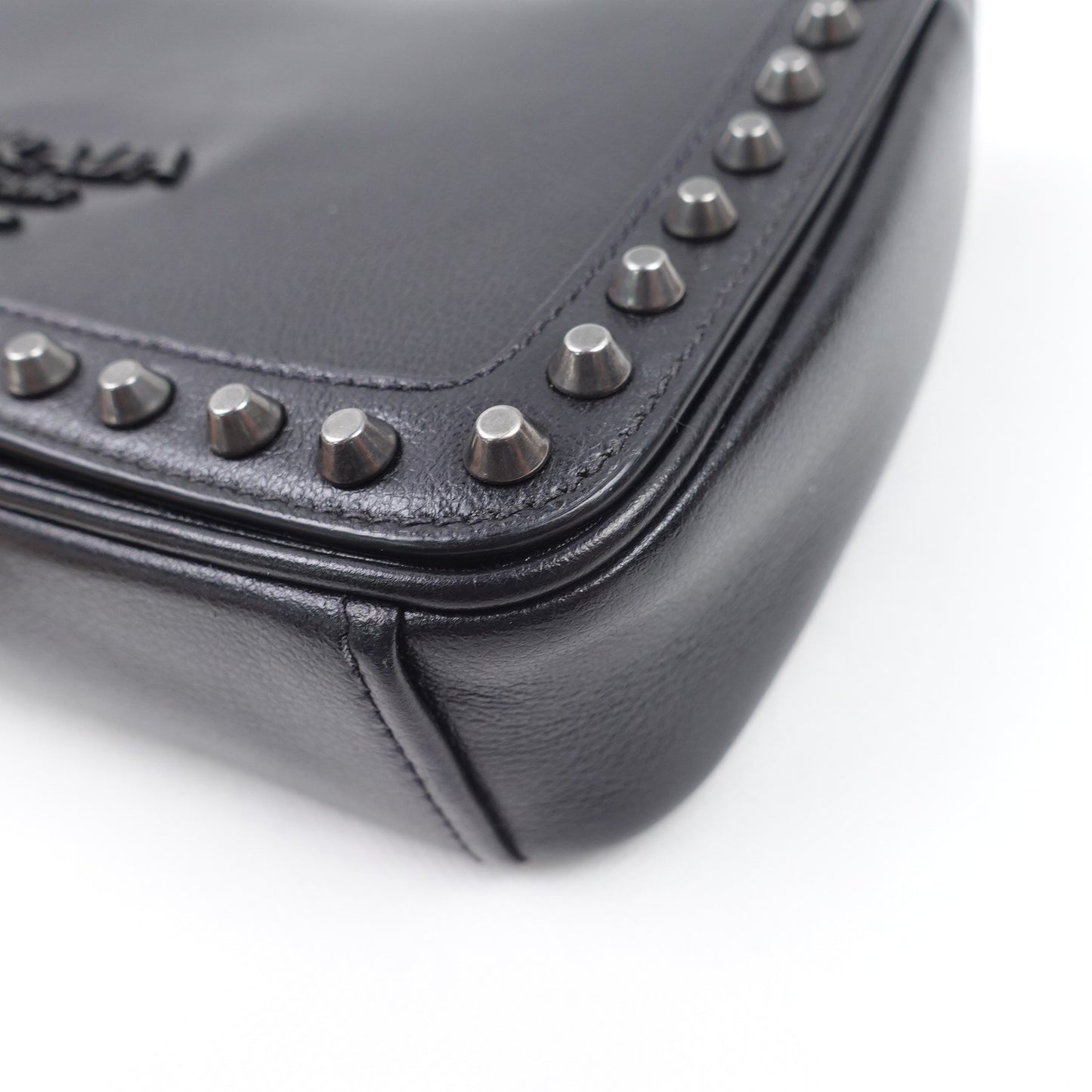 Pre-owned Prada Black Calfskin Shoulder Bag