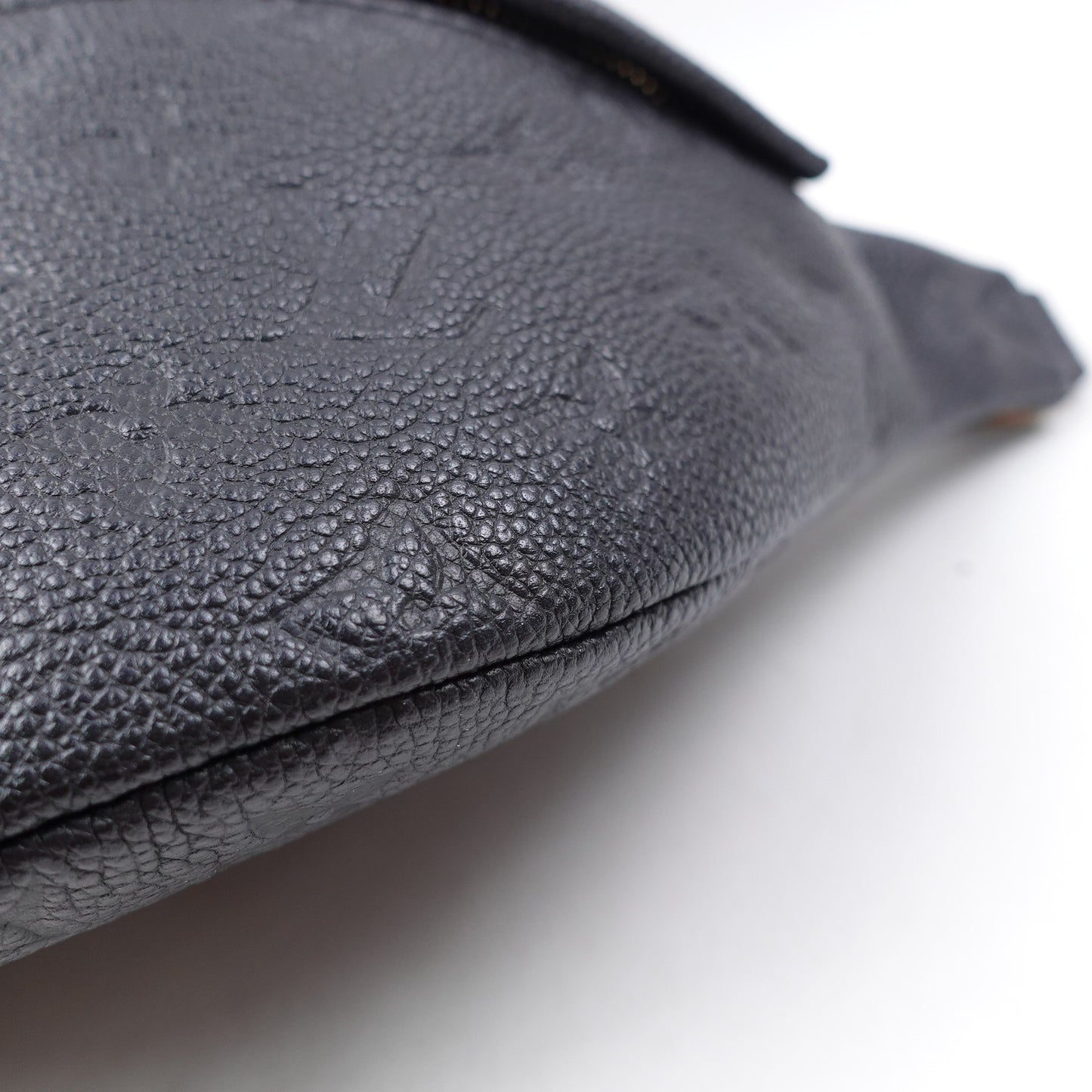 Pre-owned Louis Vuitton Black Bumbag Calfskin Belt Bag