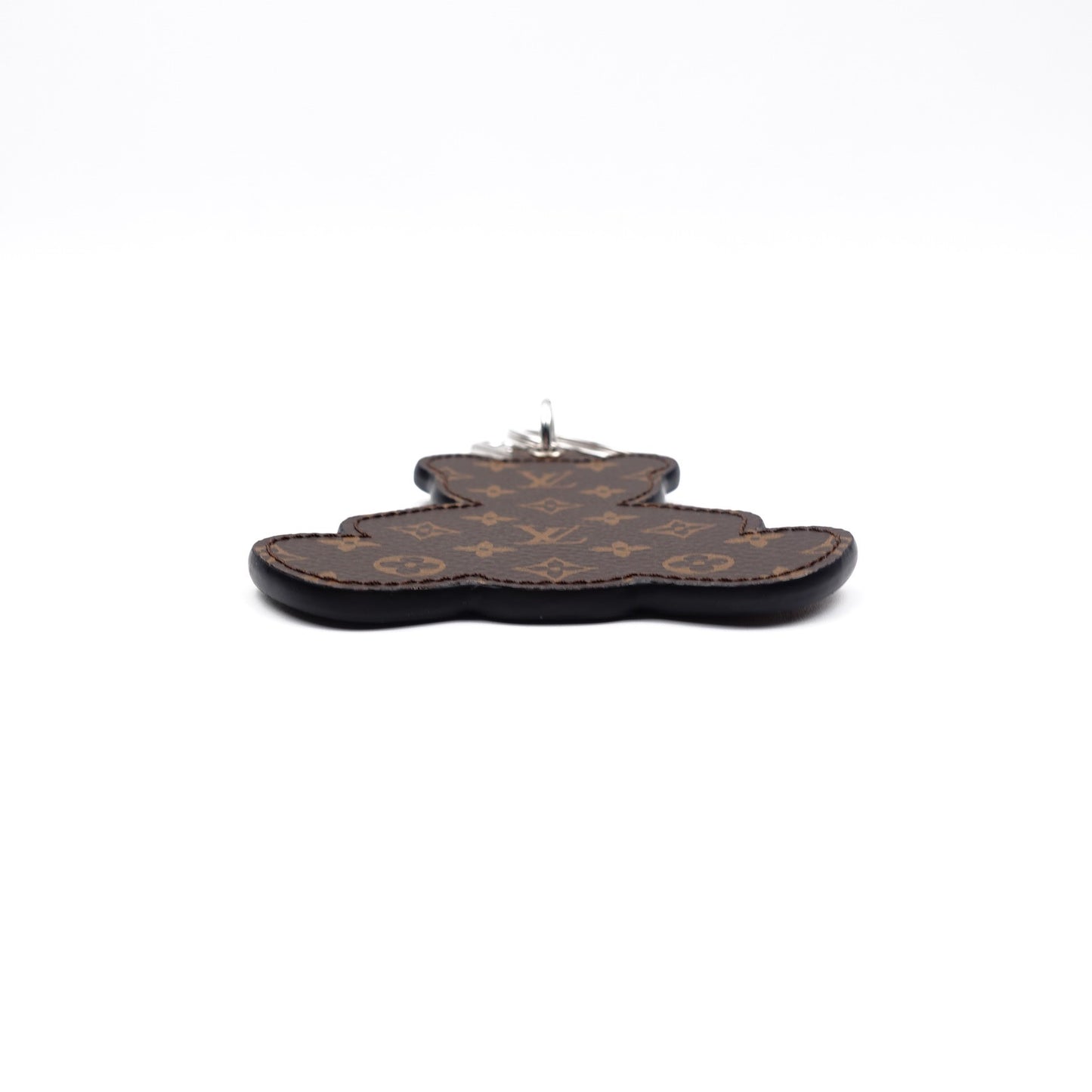 Pre-owned Louis Vuitton Brown&Calfskin Bag Charm