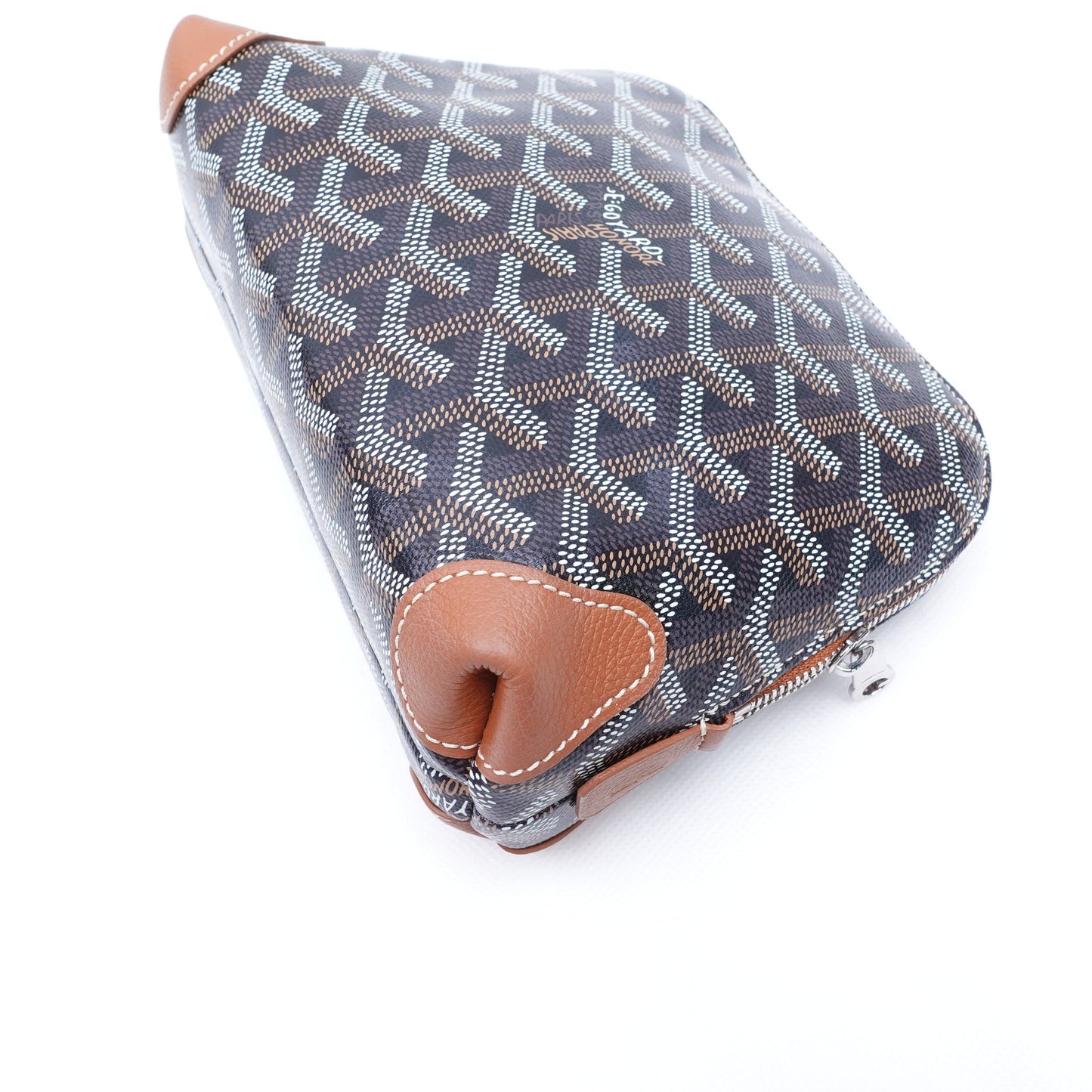 Pre-owned Goyard Vendome Monogram Coated Canvas Clutch