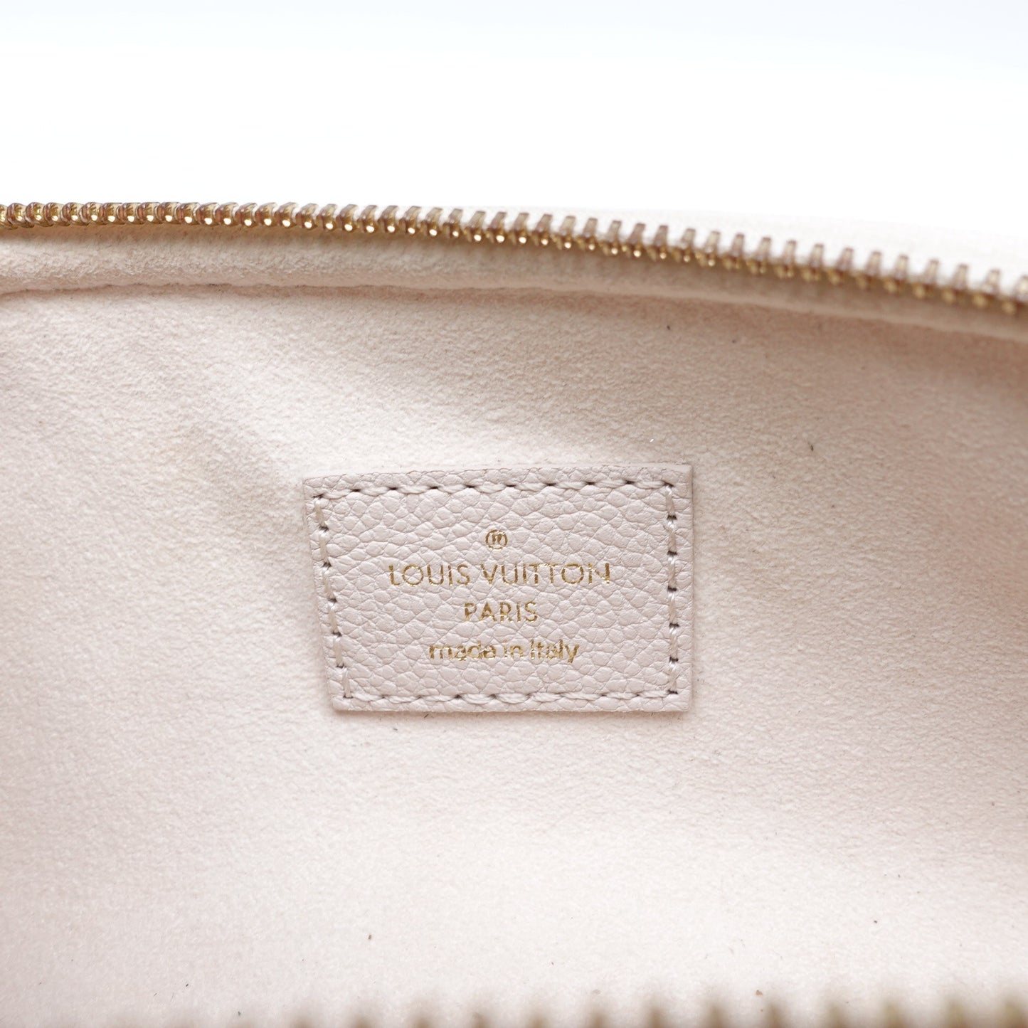 Pre-owned Louis Vuitton Beige & Monogram Calfskin Bumbag