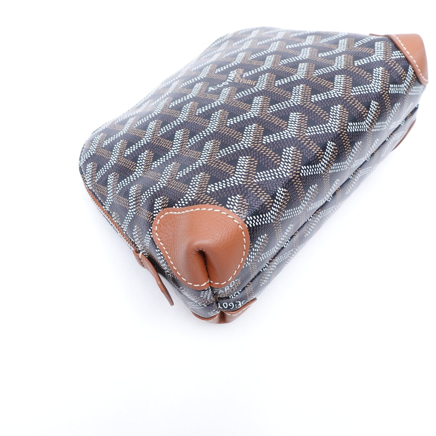 Pre-owned Goyard Vendome Monogram Coated Canvas Clutch