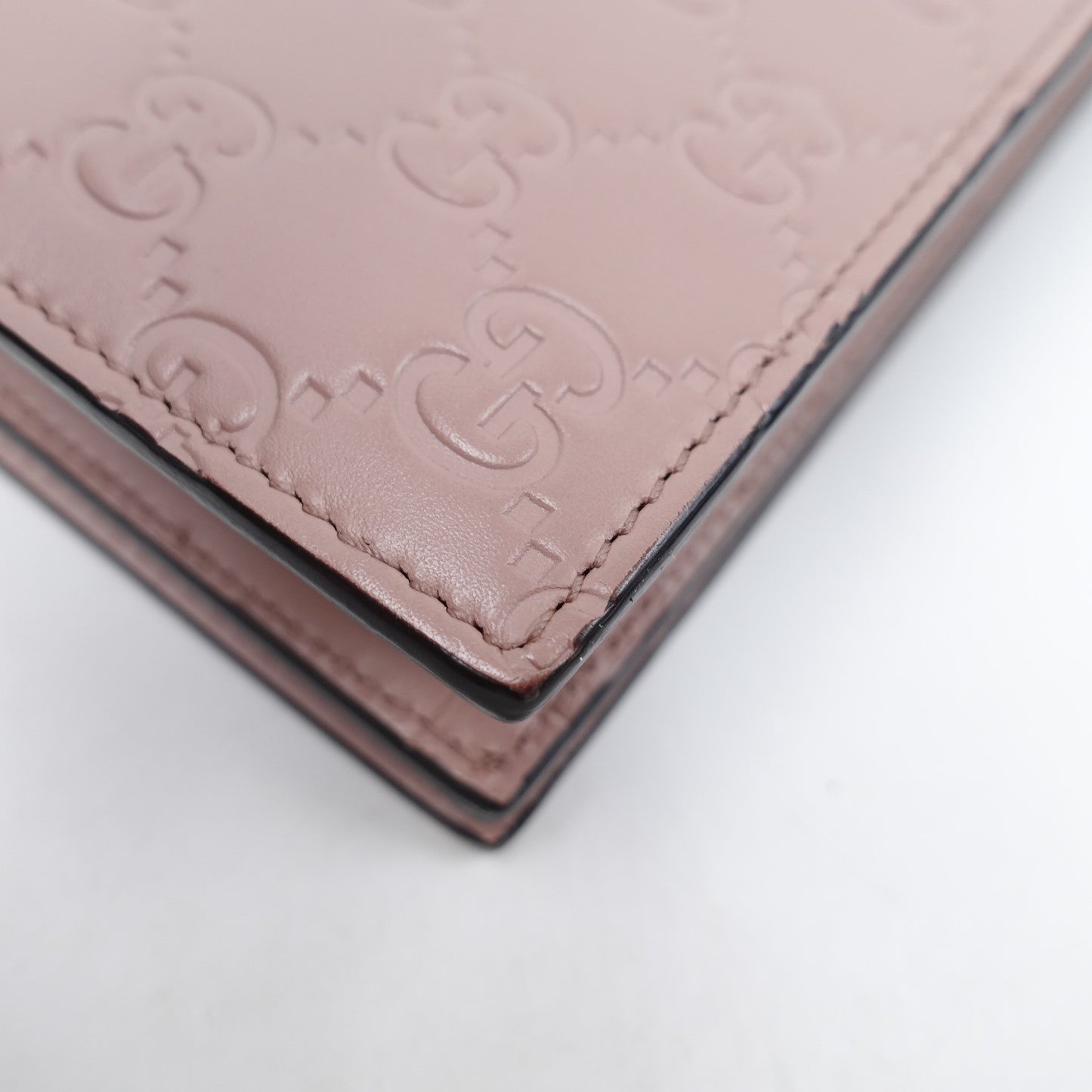 Pre-owned Gucci Pink Calfskin WOC