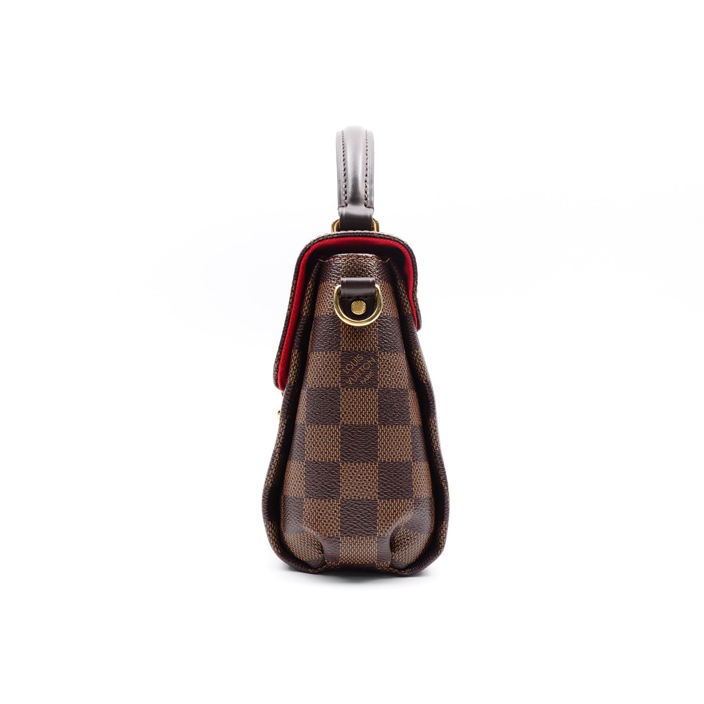 Pre-owned Louis Vuitton Croisette Damier Ebene Coated Canvas Shoulder Bag