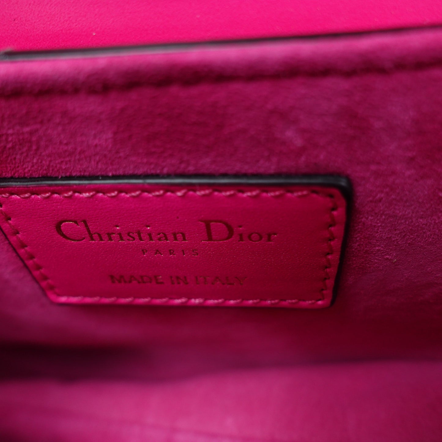 Pre-owned Dior Saddle Small Rose Pink Calfskin Shoulder Bag