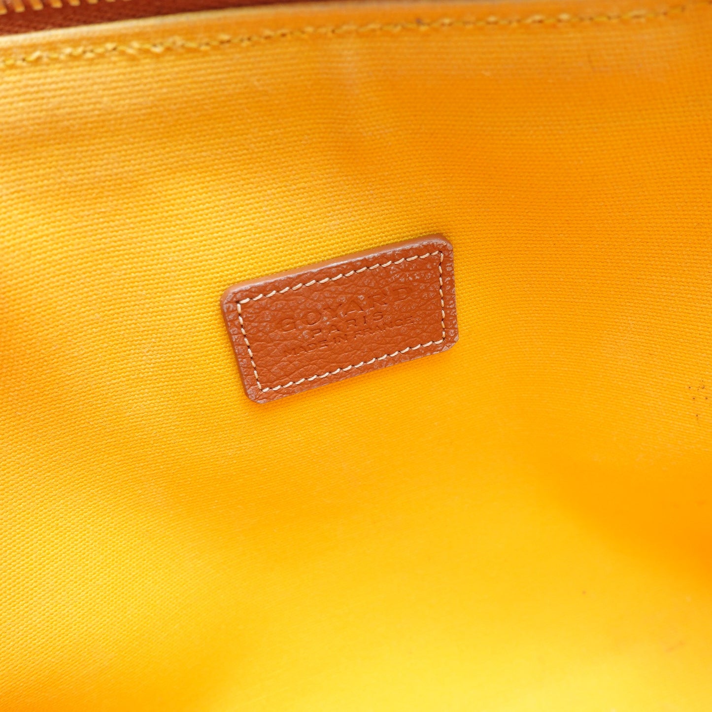 Pre-owned Goyard Vendome Monogram Coated Canvas Clutch