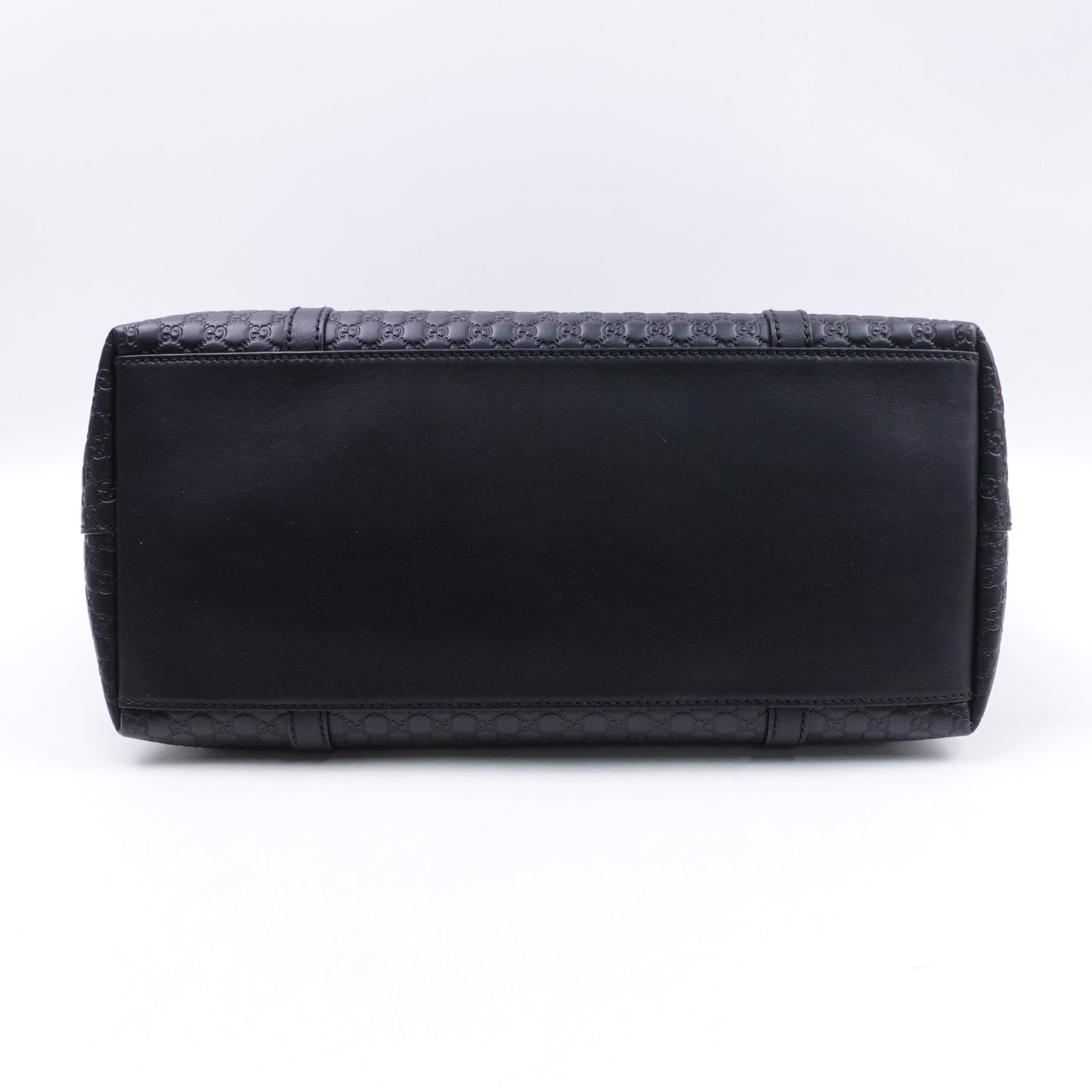 Pre-owned Gucci GG Black Calfskin Shoulder Bag