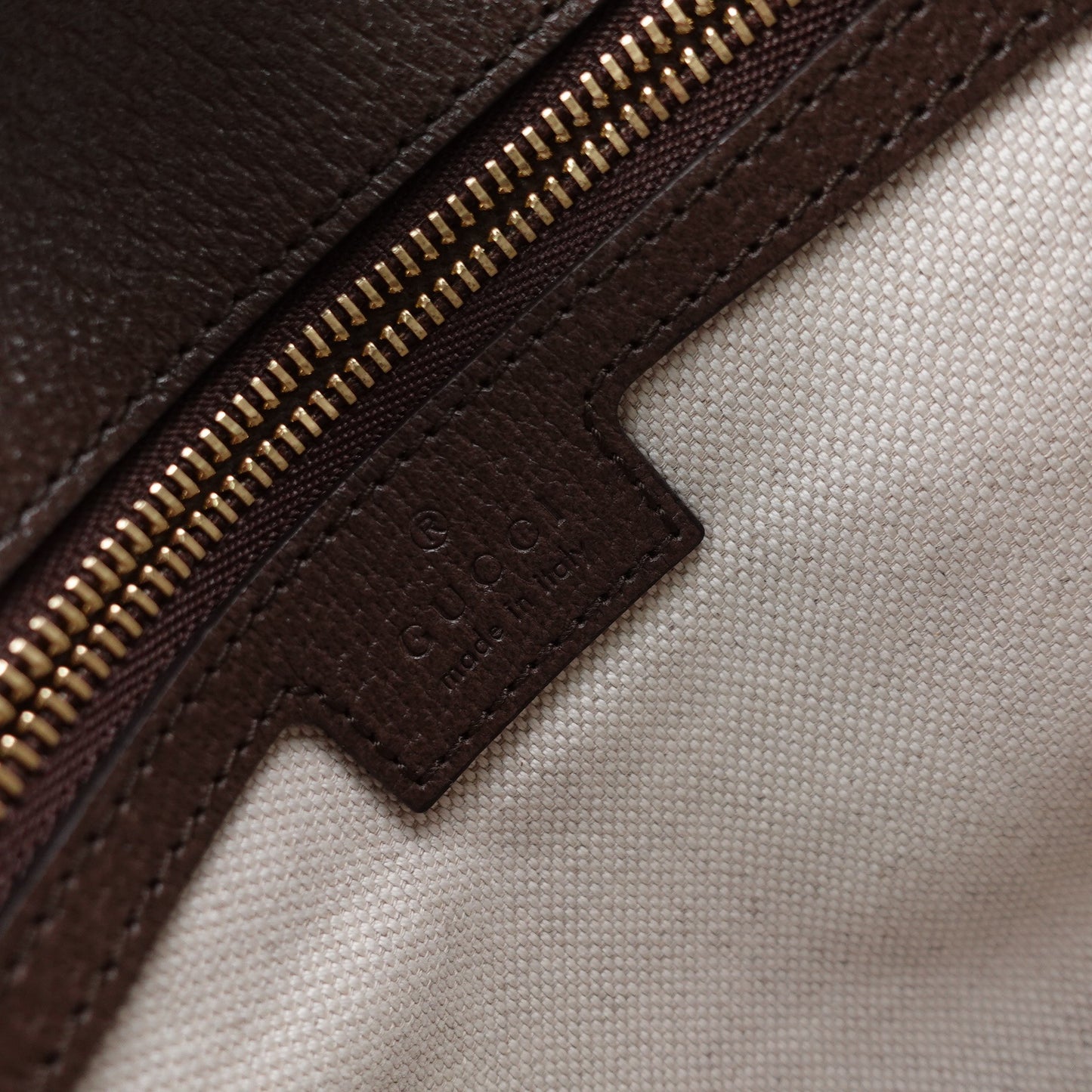 Pre-Owned Gucci Blondie Brown Coated Canvas Shoulder Bag
