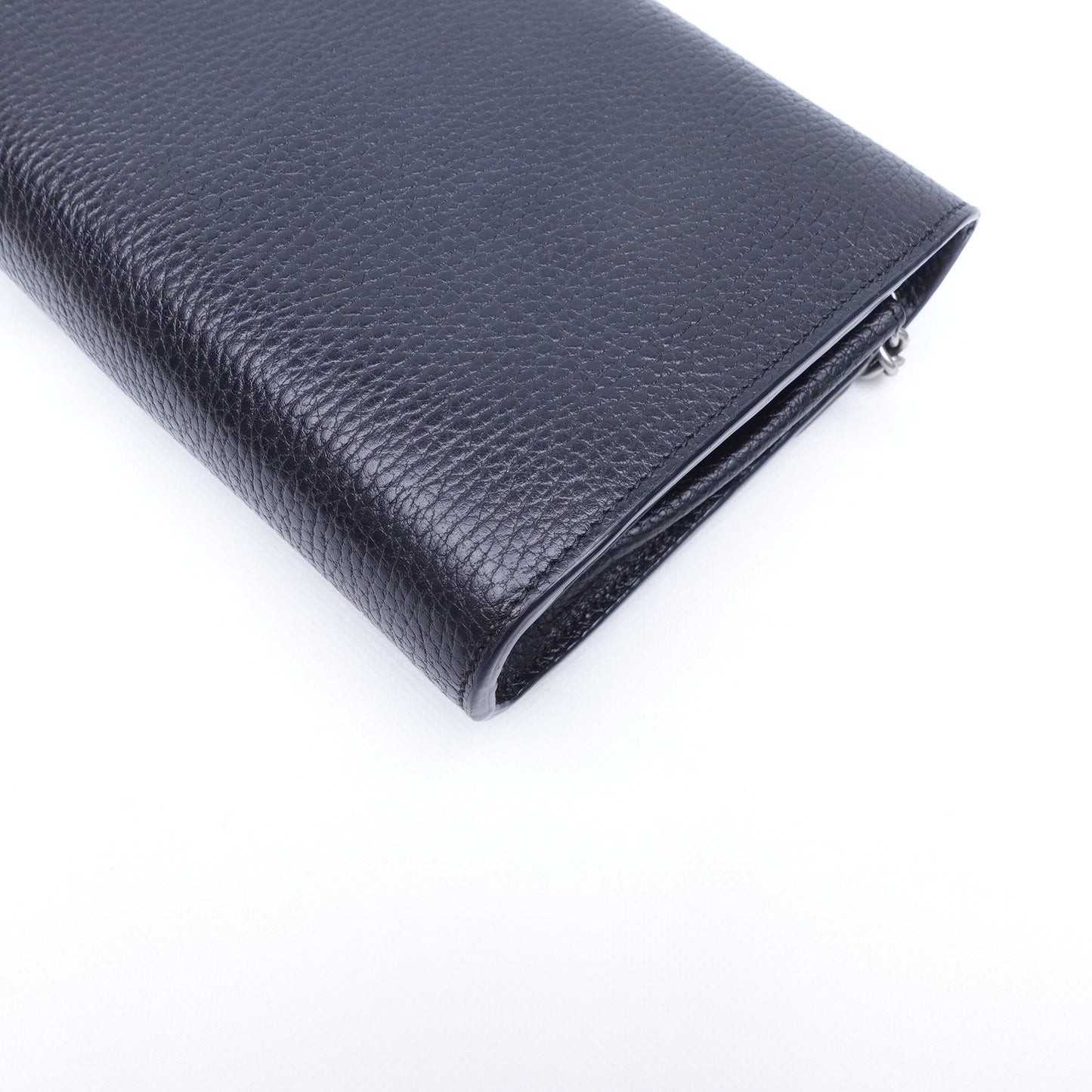 Pre-Owned Gucci Dionysus Black Calfskin Shoulder Bag T10305864