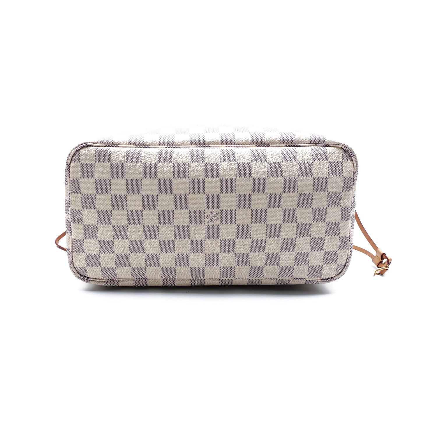 Pre-owned Louis Vuitton Neverfull MM Damier Azur Coated Canvas Tote Bag